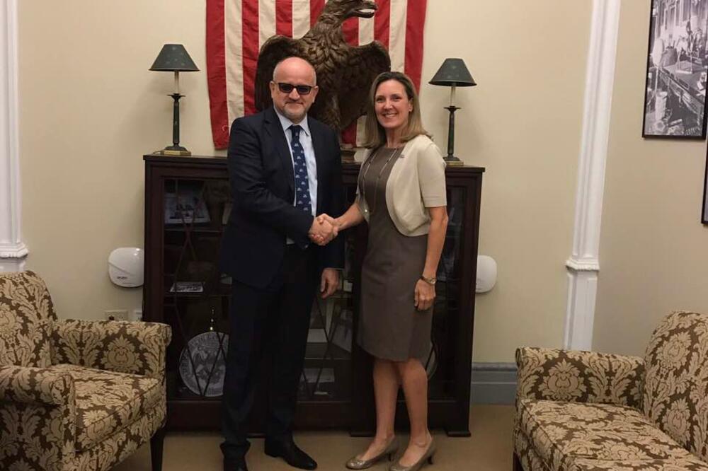 Srđan Darmanović, Andrea Tompson, Foto: MVP