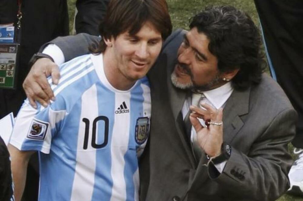Mesi Maradona, Foto: Reuters