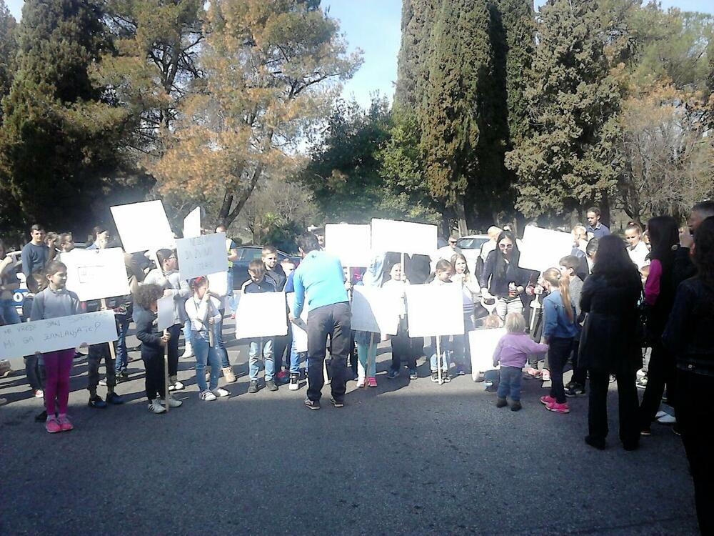 mještani park šuma zagorič protest