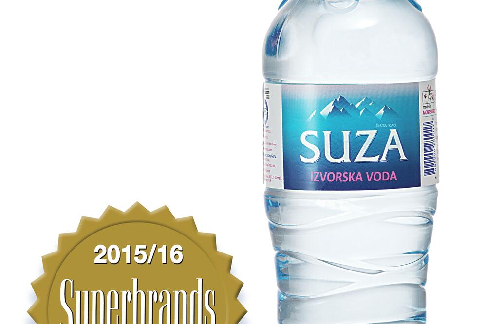 Suza voda brand, Foto: Voda Suza
