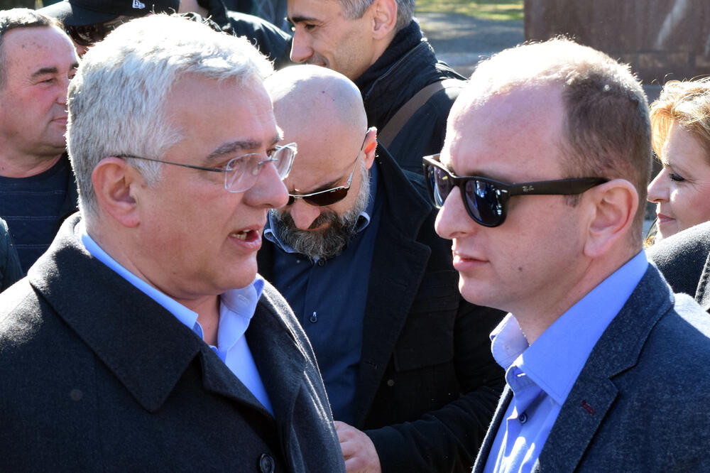 Andrija Mandić, Milan Knežević, Foto: Luka Zeković