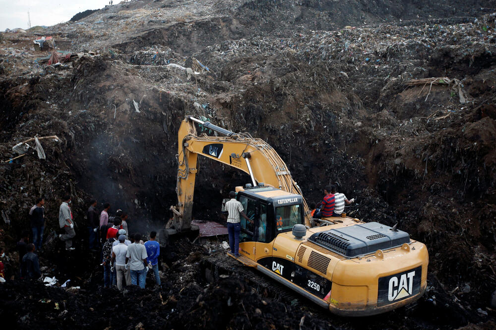 Etiopija, odron, spasioci, Foto: Reuters