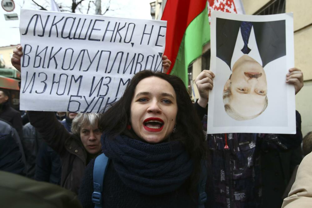 Bjelorusija, protest, Foto: Reuters