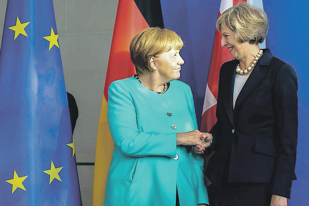 Angela Merkel, Tereza Mej, Foto: Reuters