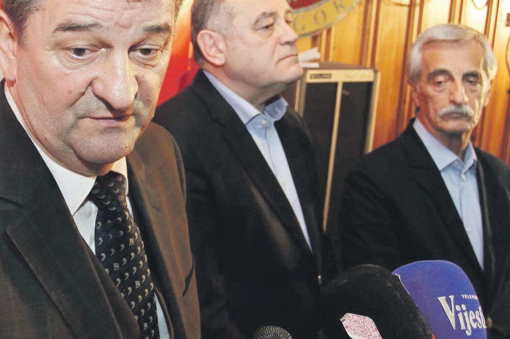 Veselin Grbović, DPS, Milutin Simović, Radivoje Nikčević, Foto: Luka Zeković