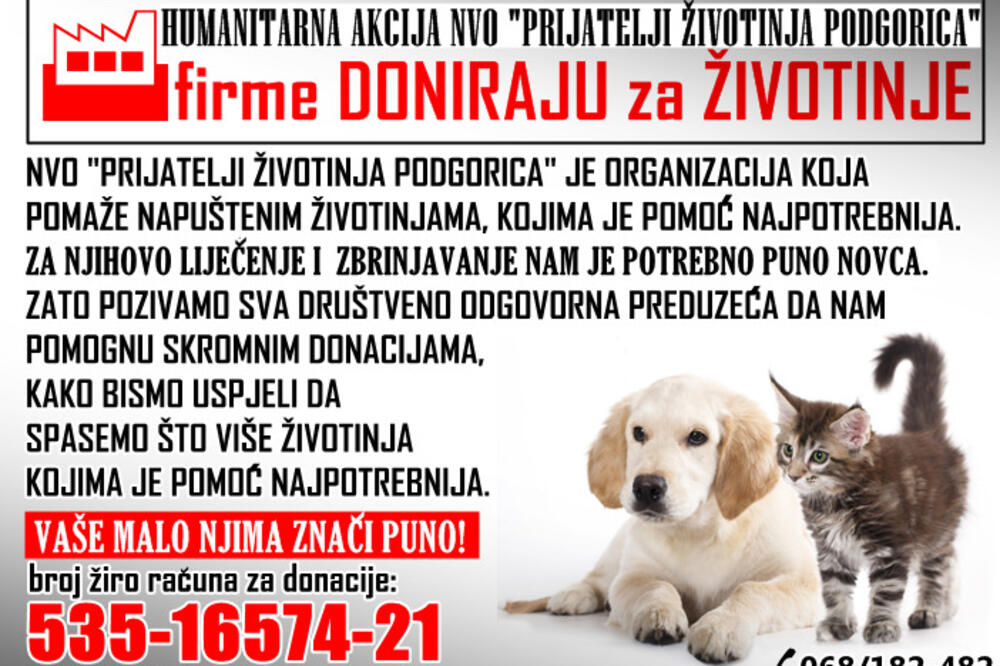 Prijatelji životinja Podgorica