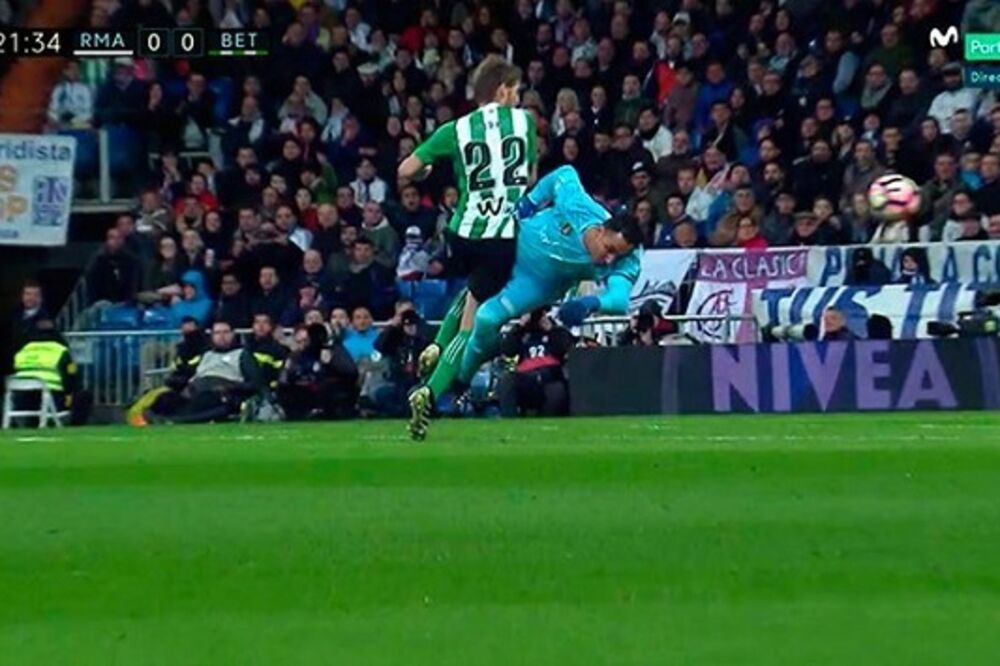 Kejlor Navas Darko Brašanac, Foto: Streamable screenshot