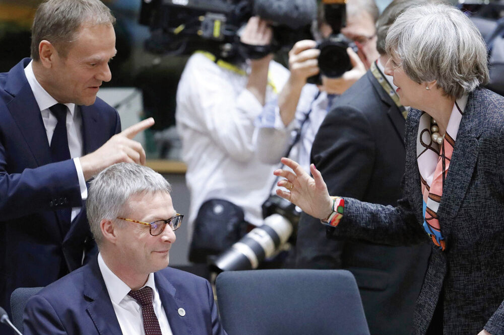 Tereza Mej, Donald Tusk, Foto: Reuters