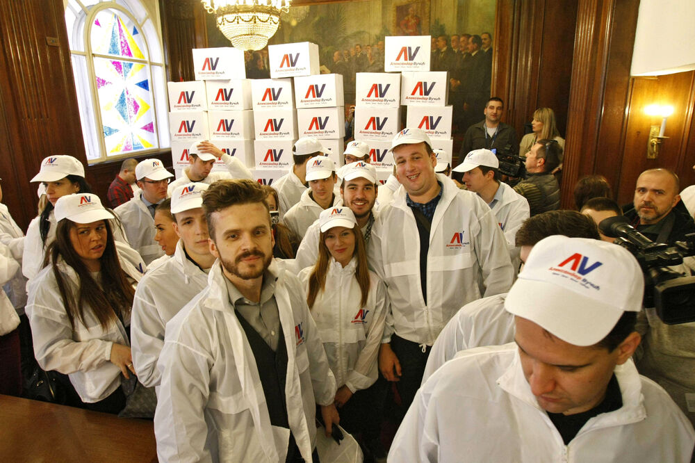 Vučić kampanja SNS, Foto: Betaphoto