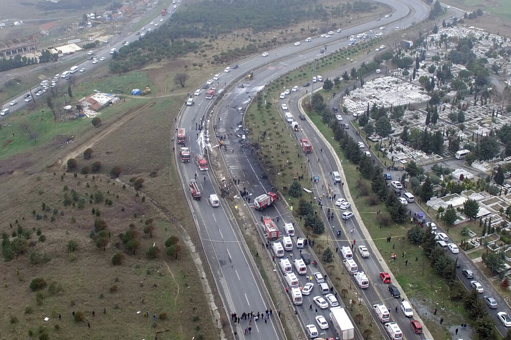 pad helikoptera, Istanbul, Foto: Beta-AP