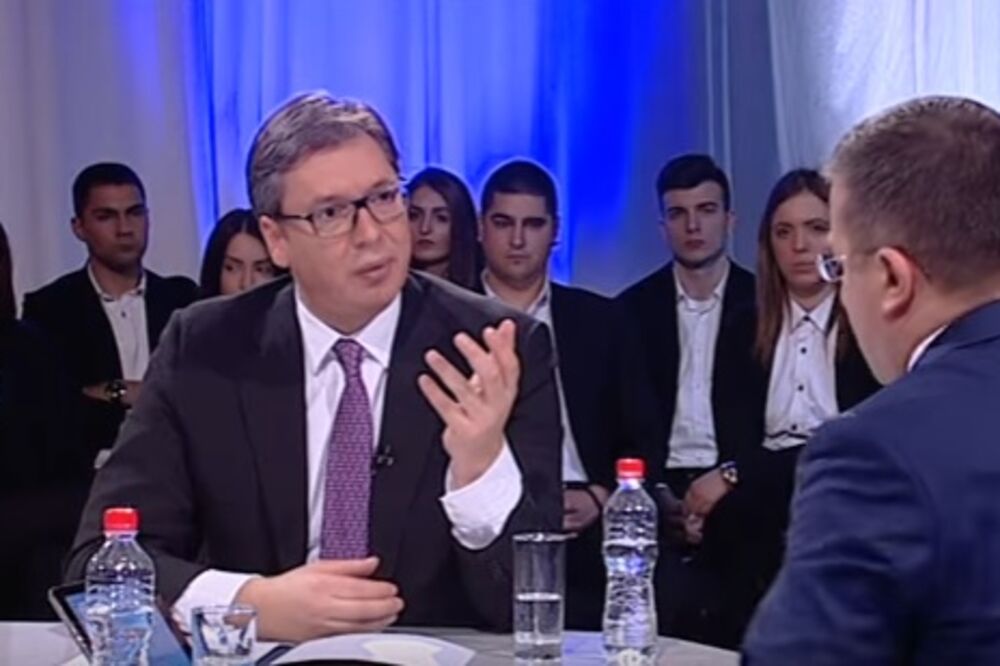 Aleksandar Vučić TV Pink, Foto: Screenshot (YouTube)