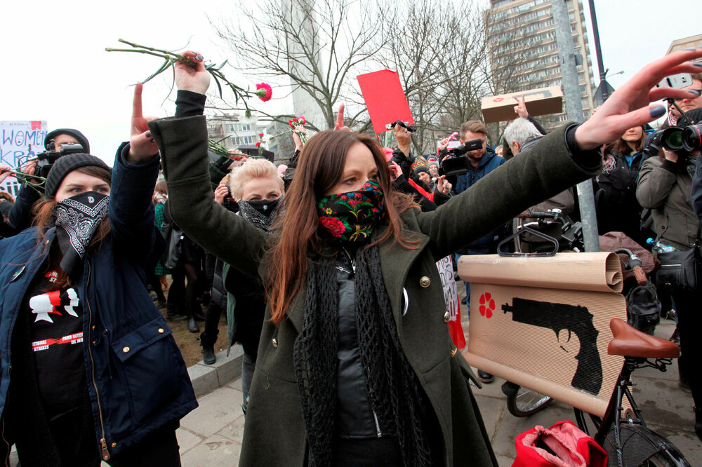 Poljska, žene protest, Foto: Reuters