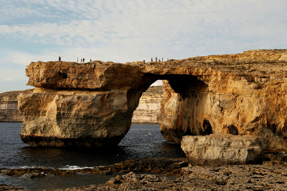 Azurni prozor Malte, stijena, Foto: Reuters