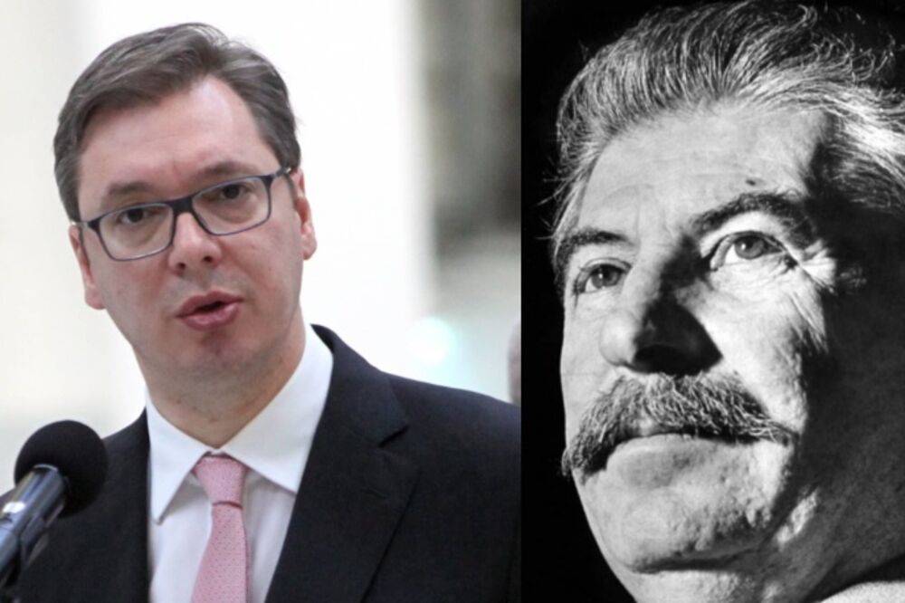 Aleksandar Vučić, Josif Visarionovič Staljin, Foto: Wikipedia, Betaphoto