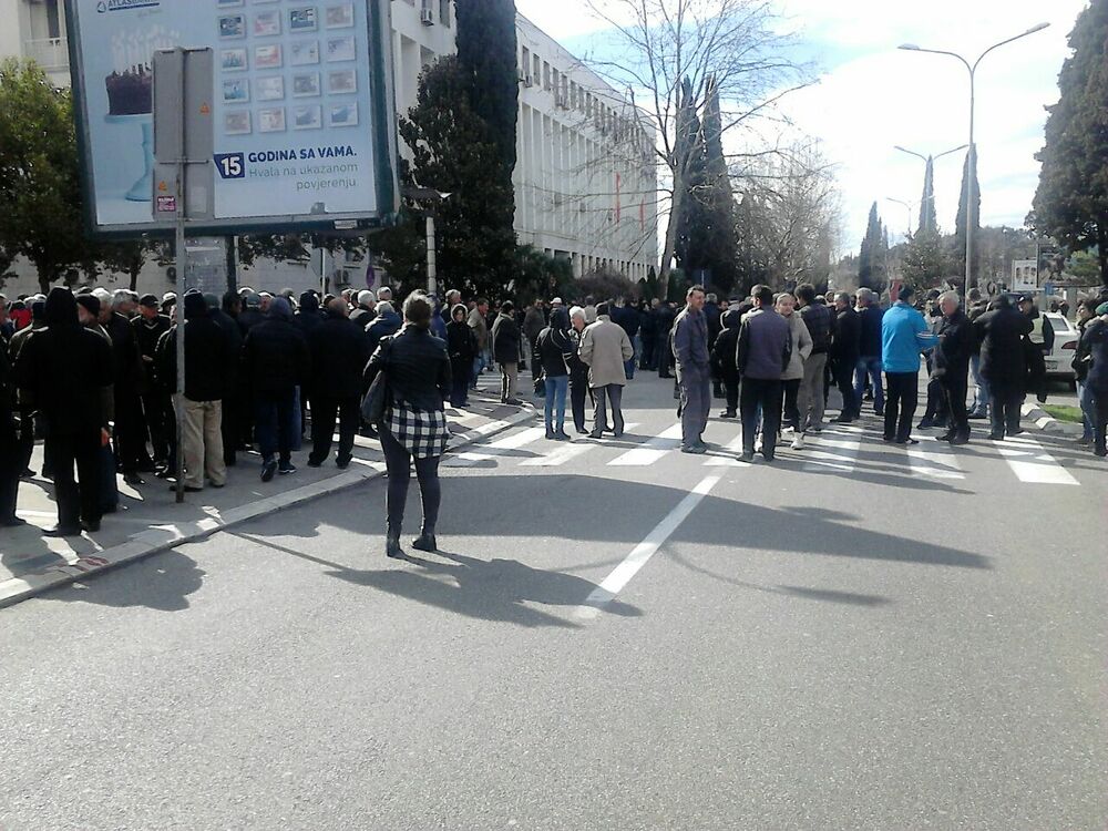 protest mještana Park šume