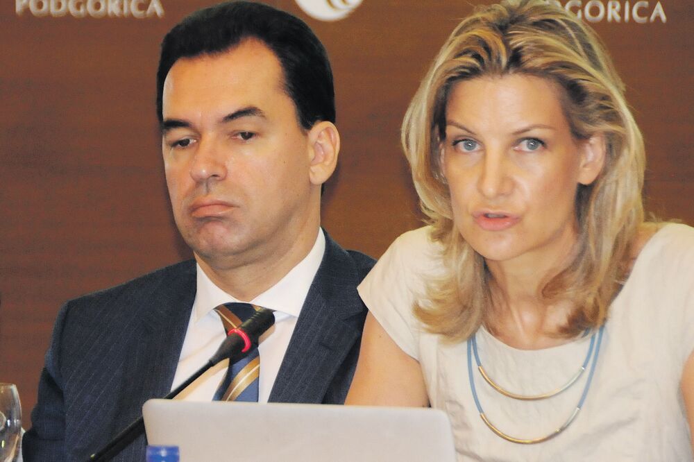 Zoran Pažin, Tea Gorjanc Prelević, Foto: Boris Pejović