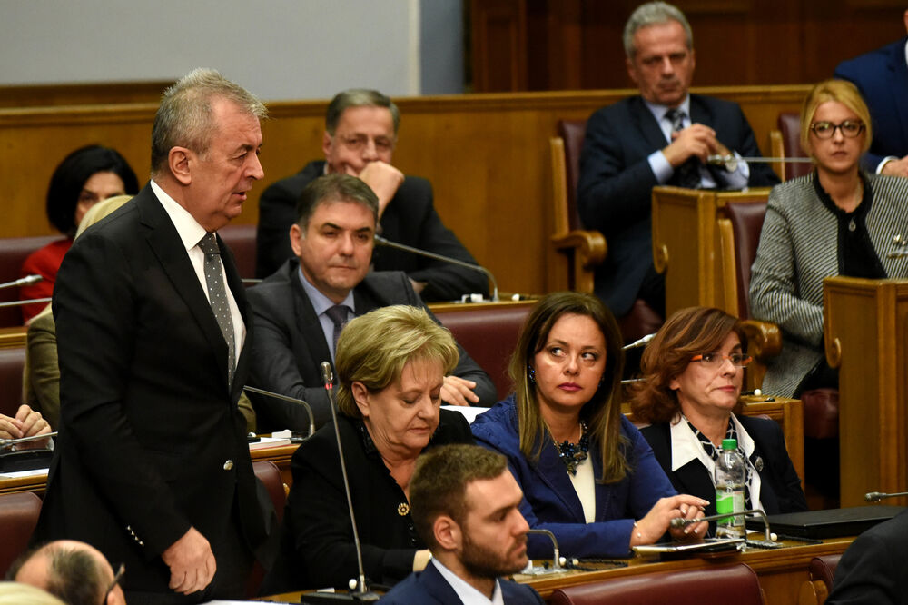 Sa sjednice Skupštine, Foto: Boris Pejović