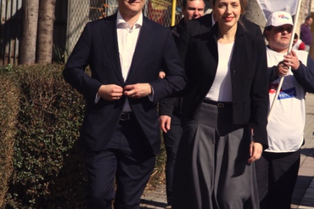 Vuk Jeremić, Nataša Jeremić, Foto: Beta