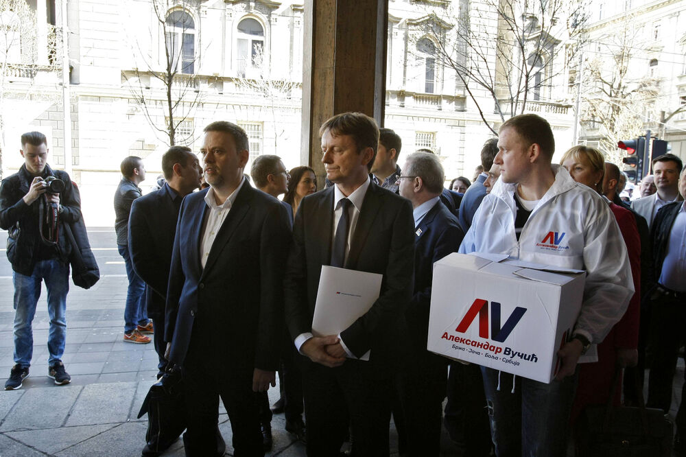 Aleksandar Vučić, predaja kandidature, Foto: Betaphoto