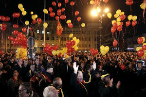 Ponovo protest u Skoplju: "Jedina partija koju možemo da imamo je...