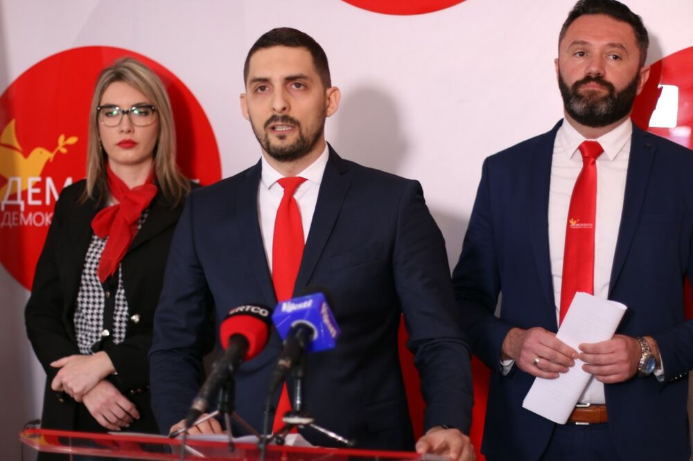 Sa presa Demokrata, Foto: Demokratska Crna Gora