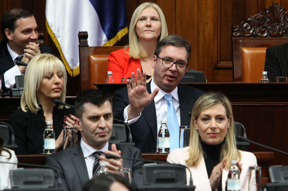 Aleksandar Vučić, Skupština Srbije, Foto: Betaphoto