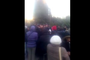 Pogledajte: Policija uklanja šator majkama