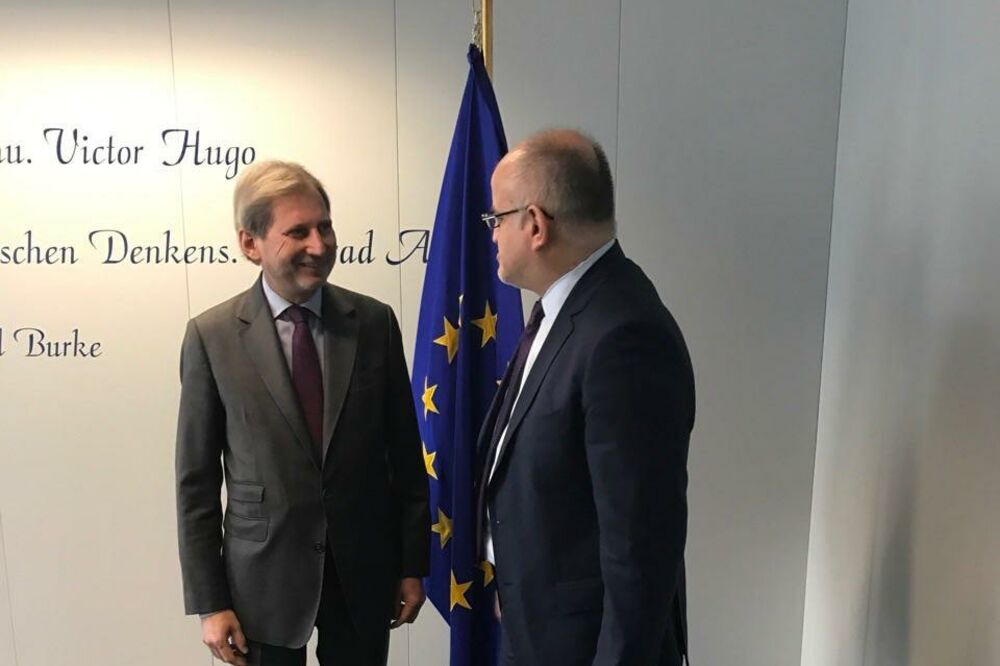 Srđan Darmanović, Johanes Han, Foto: Mvpei.gov.me