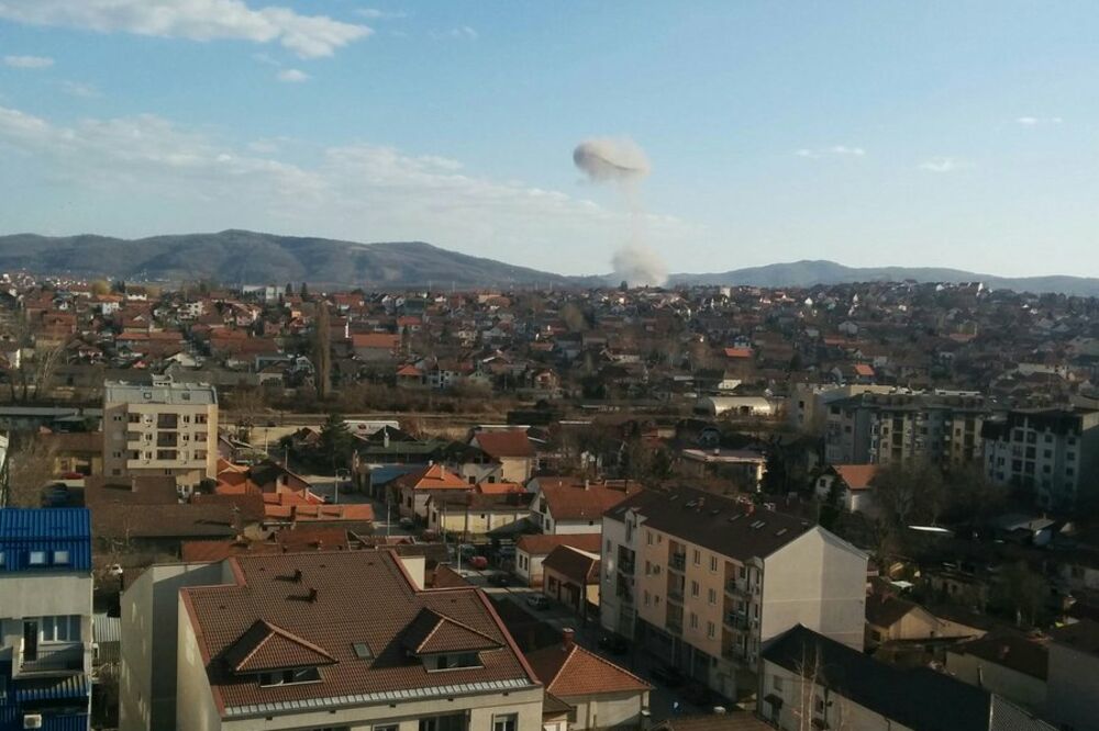 Kragujevac eksplozija, Foto: Twitter.com