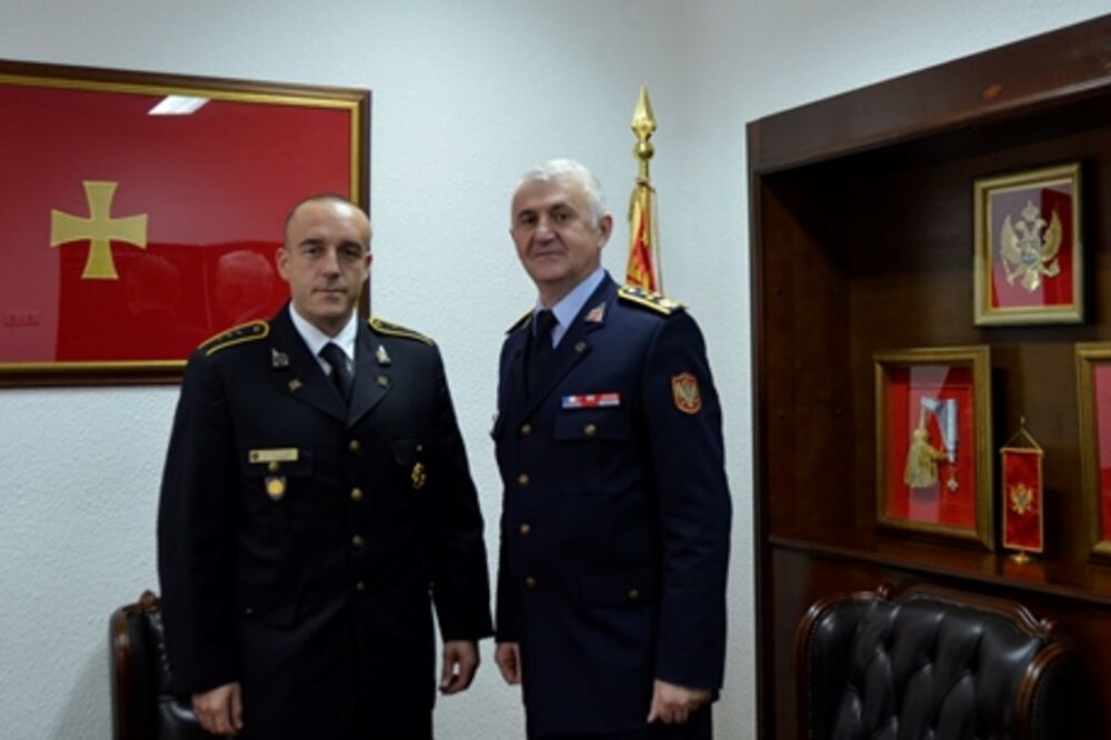 Ivan Ćorac, Ljubiša Jokić, Foto: Mod.gov.me