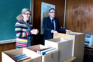 Nikšić: Austrijski ambasador uručio poklon Filološkom fakultetu