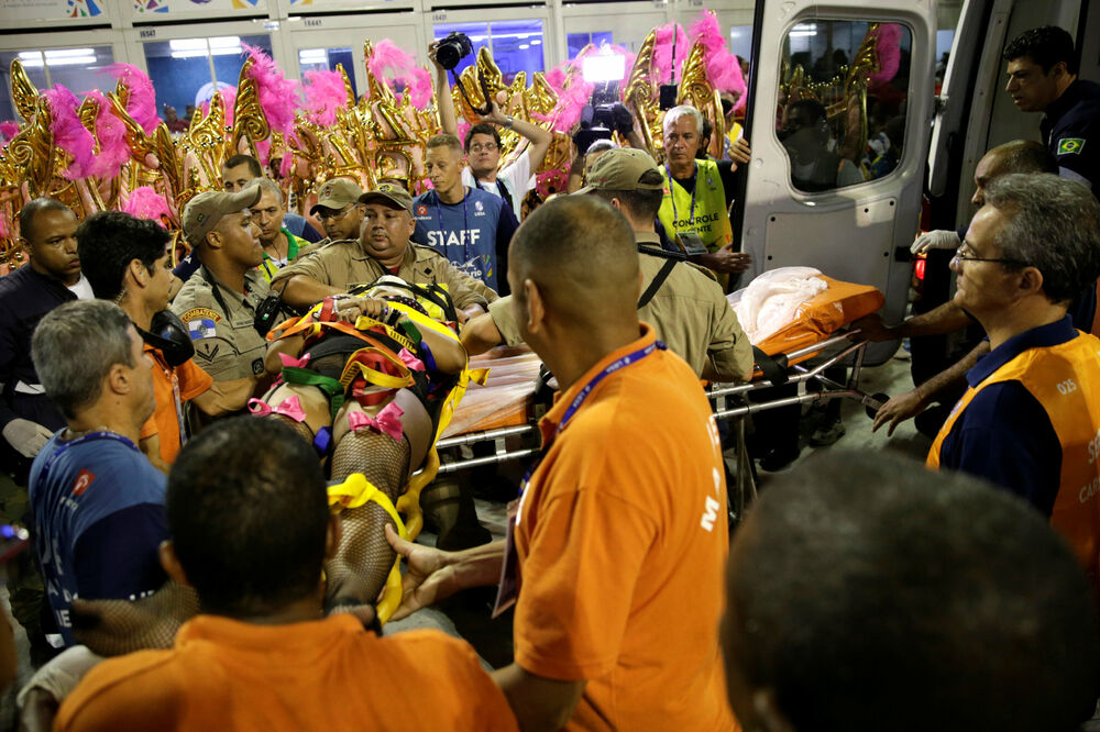 karneval Rio, incident, Foto: Reuters