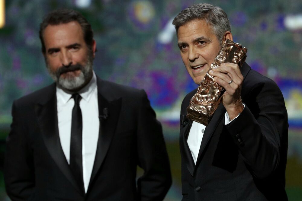Žan Dižarden, Džordž Kluni, Foto: Reuters