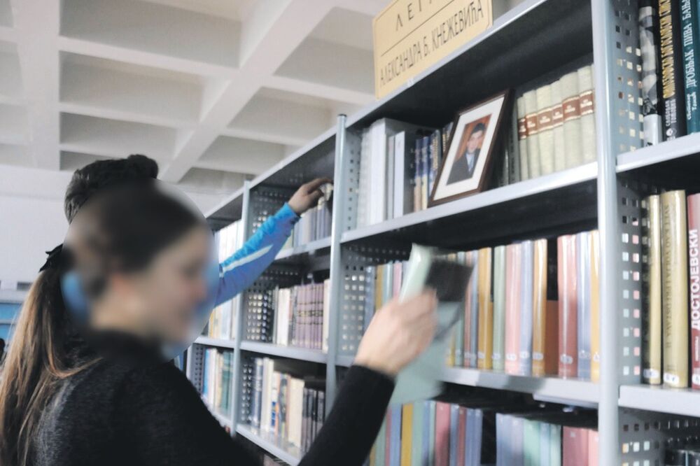 biblioteka, gimnazija, Foto: Boris Pejović