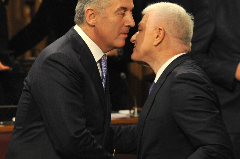 Milo Đukanović, Duško Marković, Foto: Savo Prelević