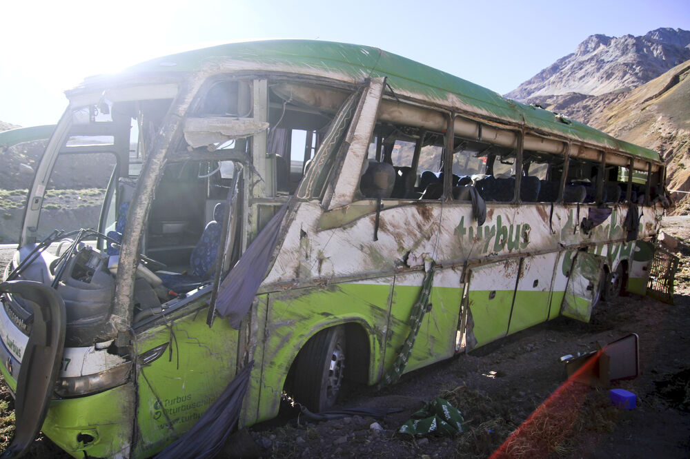 Autobus, nesreća, Argentina, Foto: Beta-AP