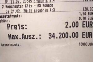 Ovo se zove peh - izgubio novac zbog jednog gola u ludoj noći Lige...