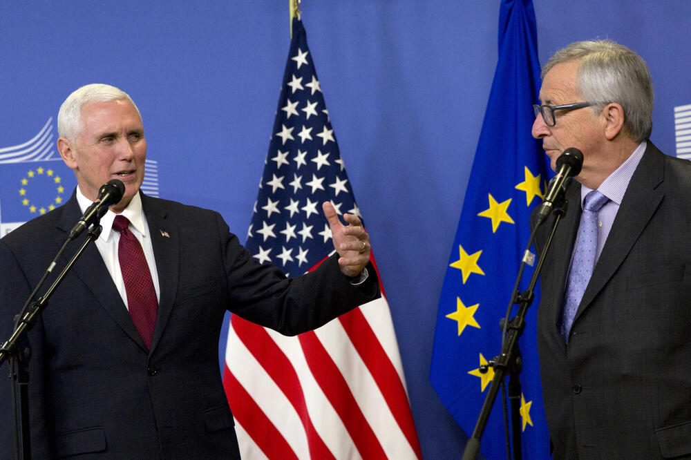 Majk Pens, Žan Klod Junker, Foto: Beta-AP