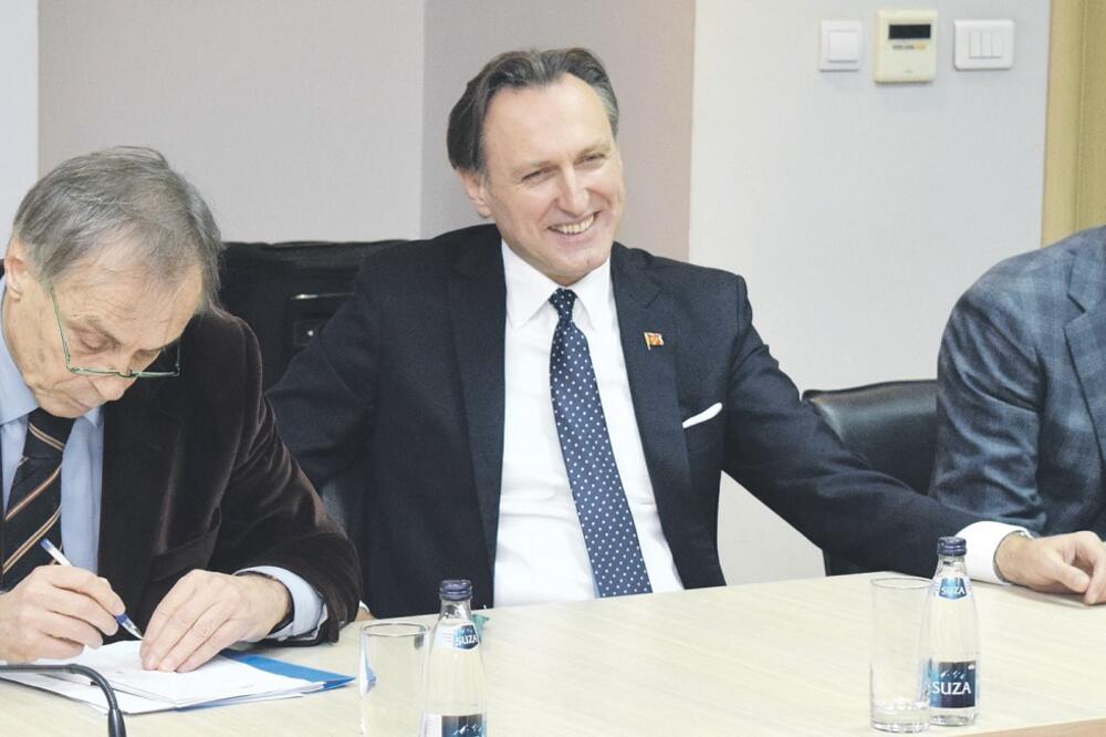 Miodrag Lekić, Ranko Krivokapić, Foto: Boris Pejović