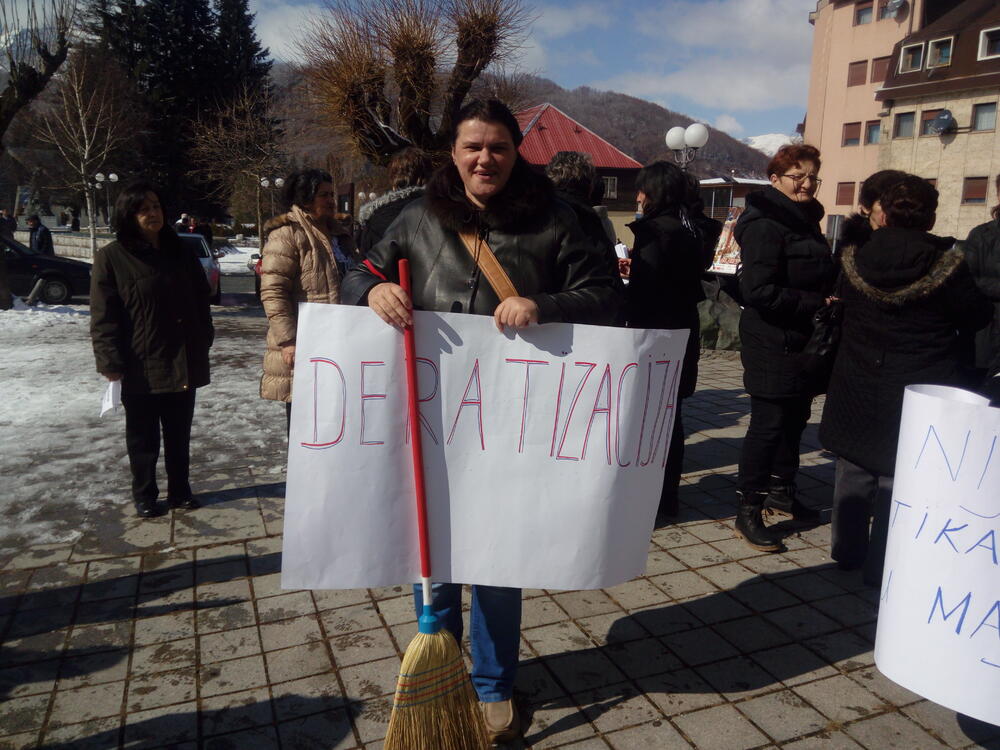 protest majki, Kolašin