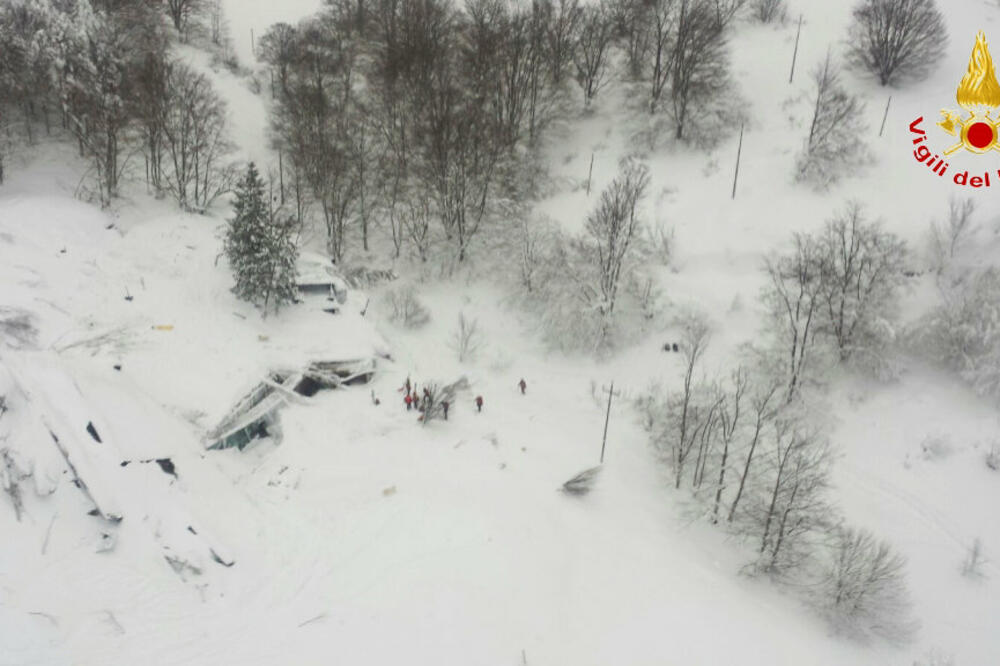 Italija lavina, Foto: Reuters