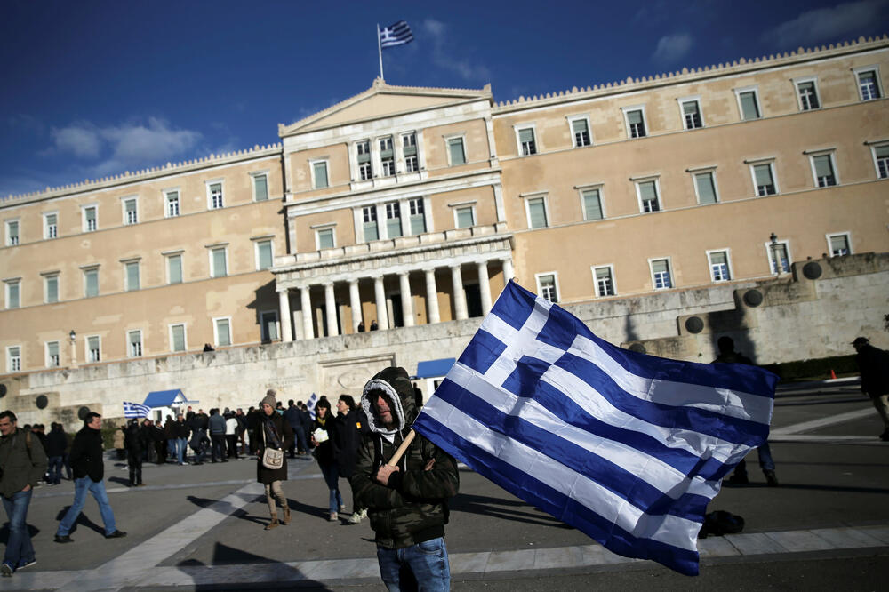Grčka protest, farmera, Foto: Reuters