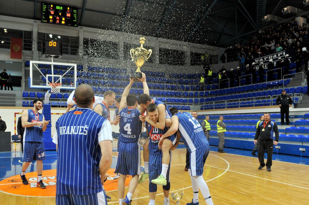 Košarka Budućnost Mornar, Foto: Savo Prelević