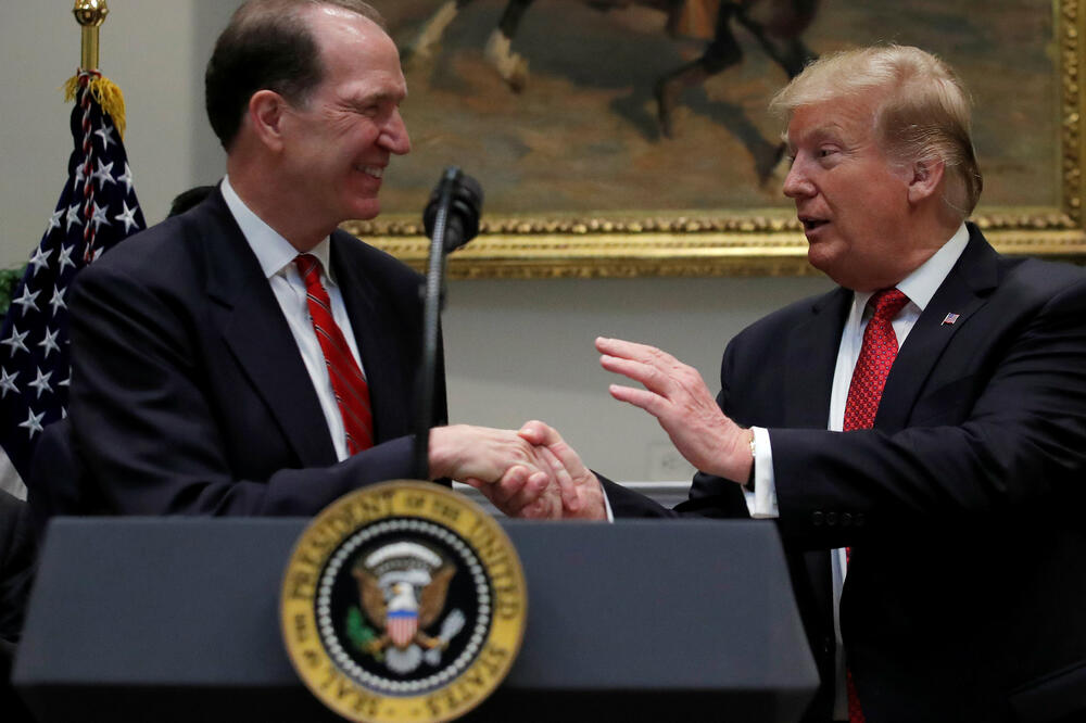 Malpas i Tramp, Foto: Jim Young/Reuters