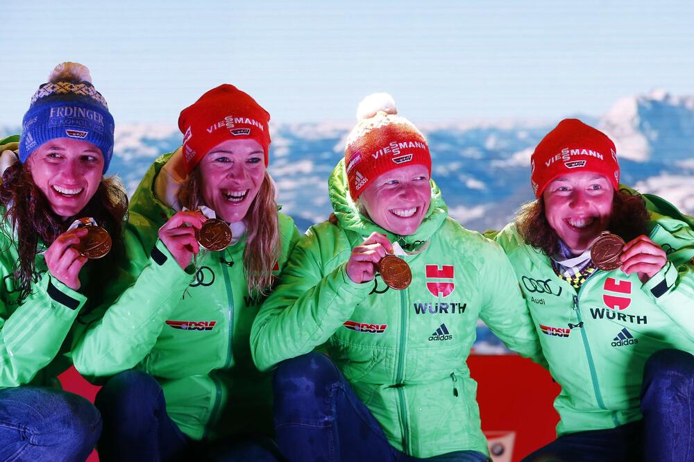 Njemačka biatlon štafeta, Foto: Reuters