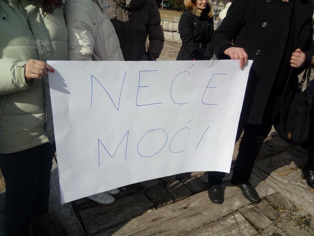 Protest majki Kolašin