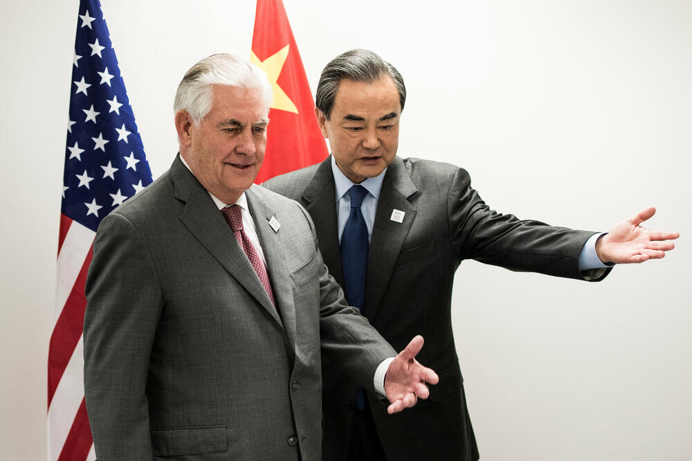 Reks Tilerson, Vang Ji, Foto: Reuters