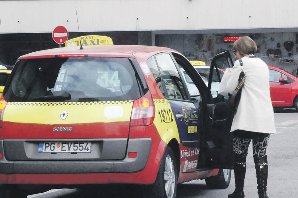 taksi Podgorica, Foto: Arhiva Vijesti