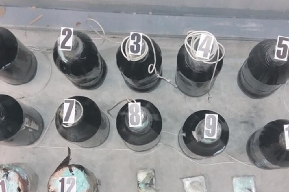 tečni hašiš, Foto: MUP