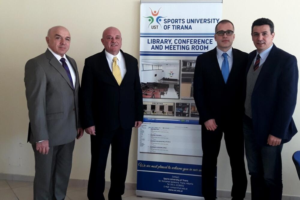 Fakultet za sport, Univerzitet sporta Tirana, Foto: Privatna arhiva